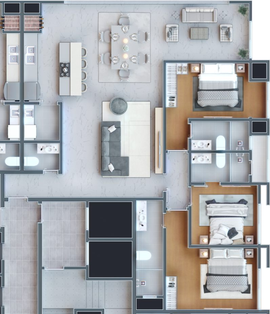 Apartamento, 3 quartos, 202 m² - Foto 19