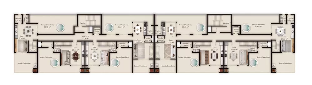 Cobertura à venda com 4 quartos, 204m² - Foto 22