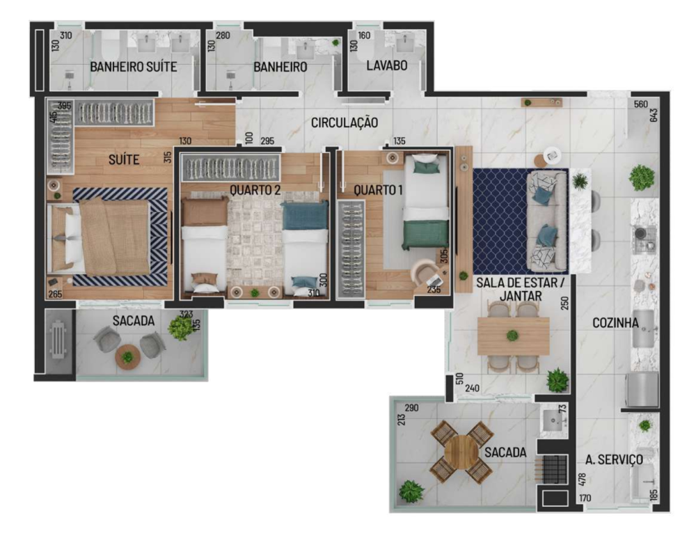 Cobertura à venda com 3 quartos, 212m² - Foto 8