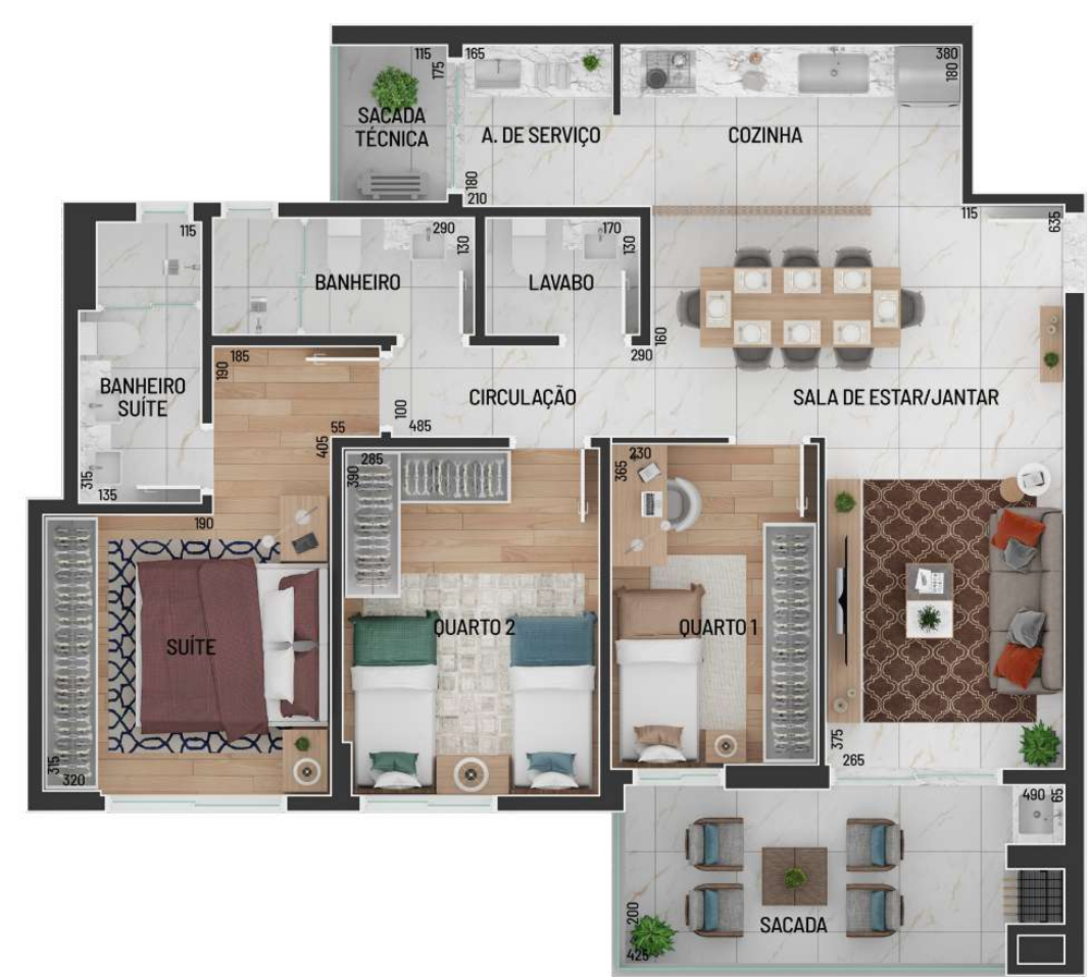 Cobertura à venda com 3 quartos, 212m² - Foto 9