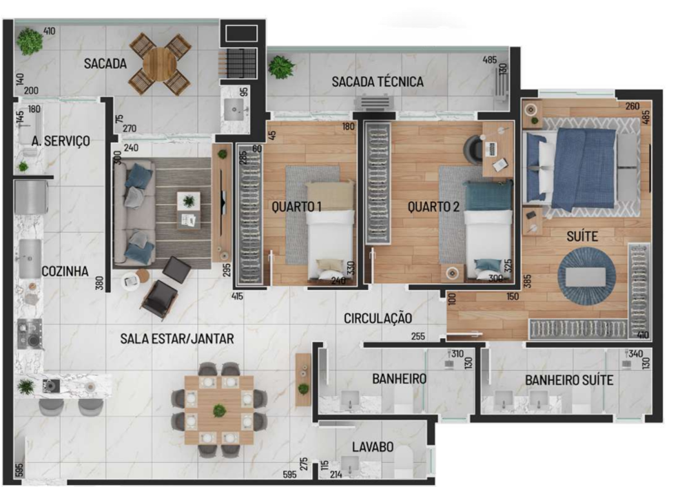 Cobertura à venda com 3 quartos, 212m² - Foto 10