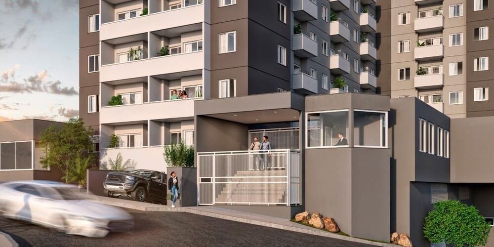 Apartamento à venda com 2 quartos, 37m² - Foto 2