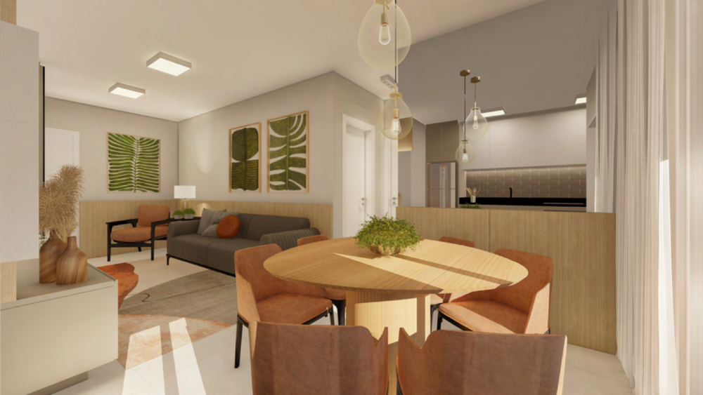 Apartamento, 2 quartos, 61 m² - Foto 2