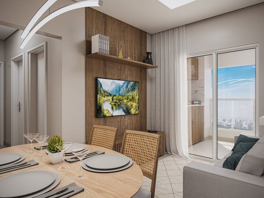 Apartamento à venda com 2 quartos, 57m² - Foto 1