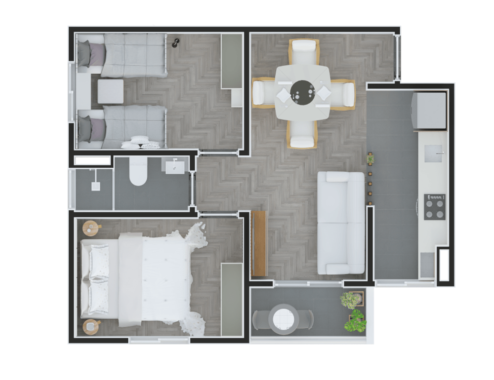 Apartamento à venda com 2 quartos, 46m² - Foto 18