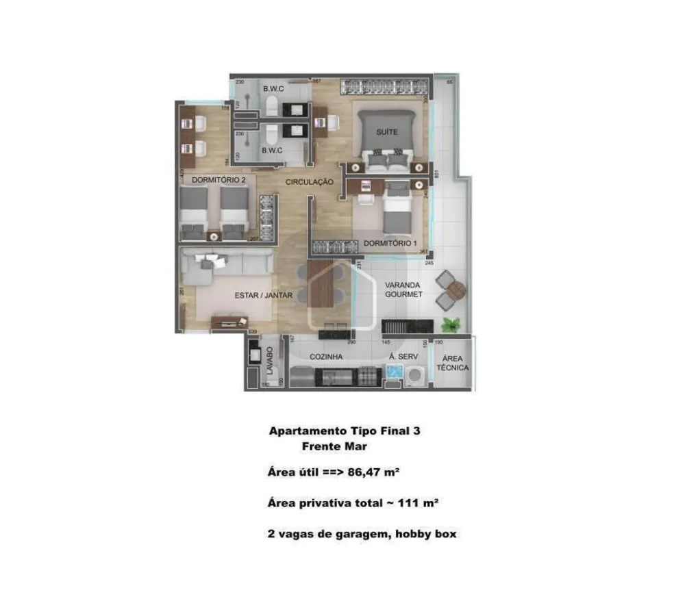 Apartamento, 3 quartos, 86 m² - Foto 16