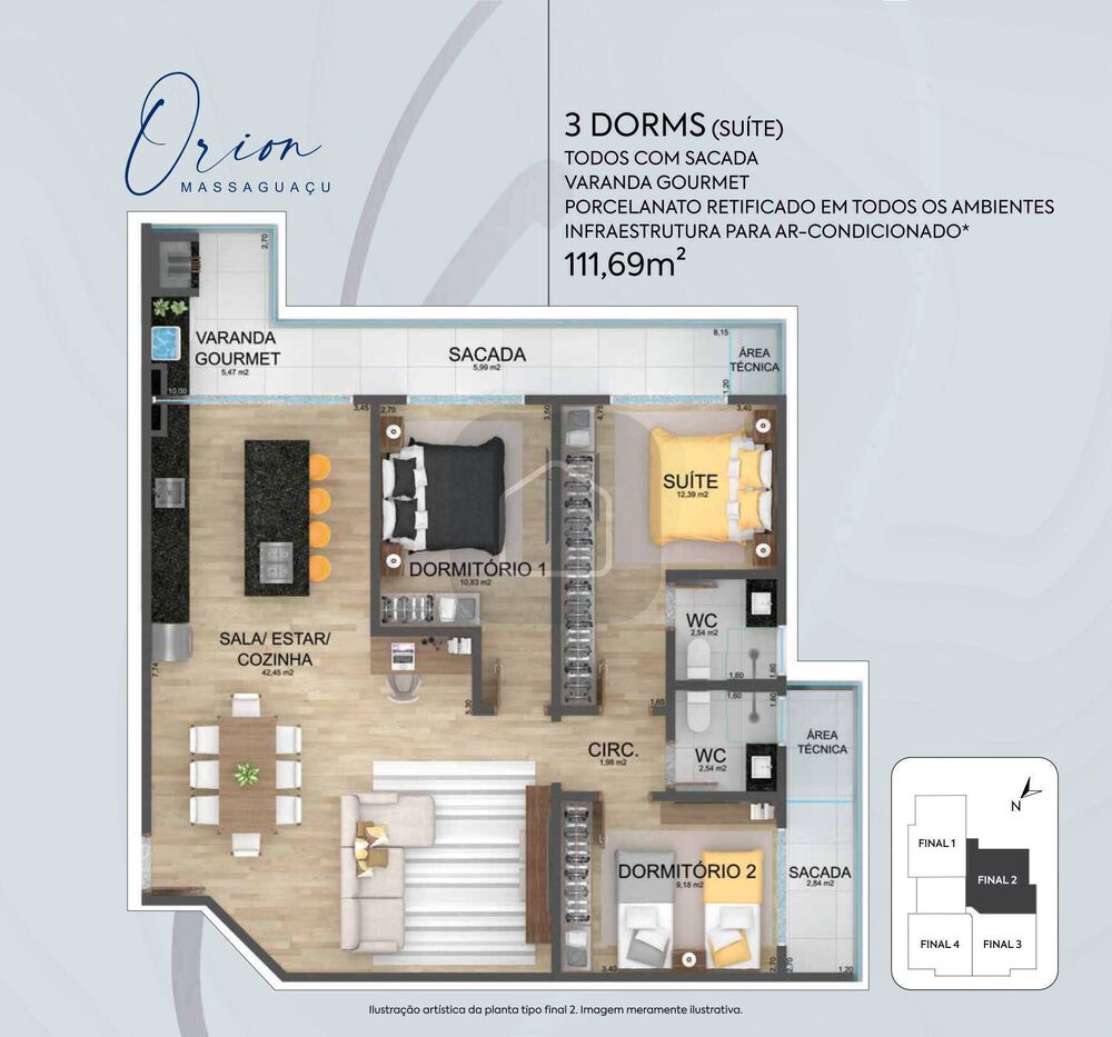 Apartamento, 3 quartos - Foto 6