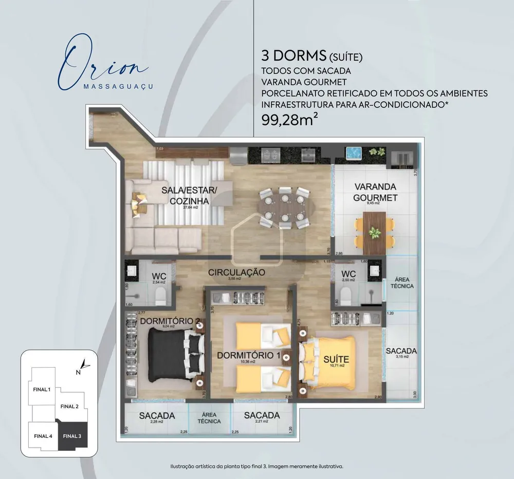 Apartamento, 3 quartos - Foto 7