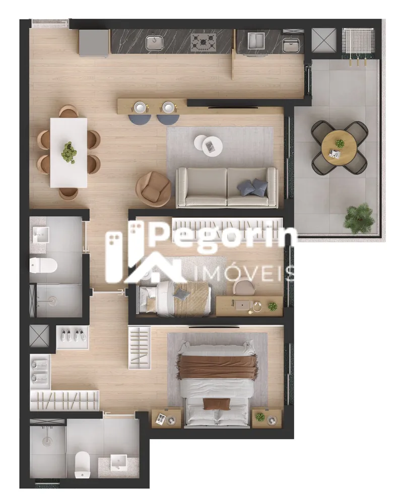 Apartamento, 3 quartos, 101 m² - Foto 7