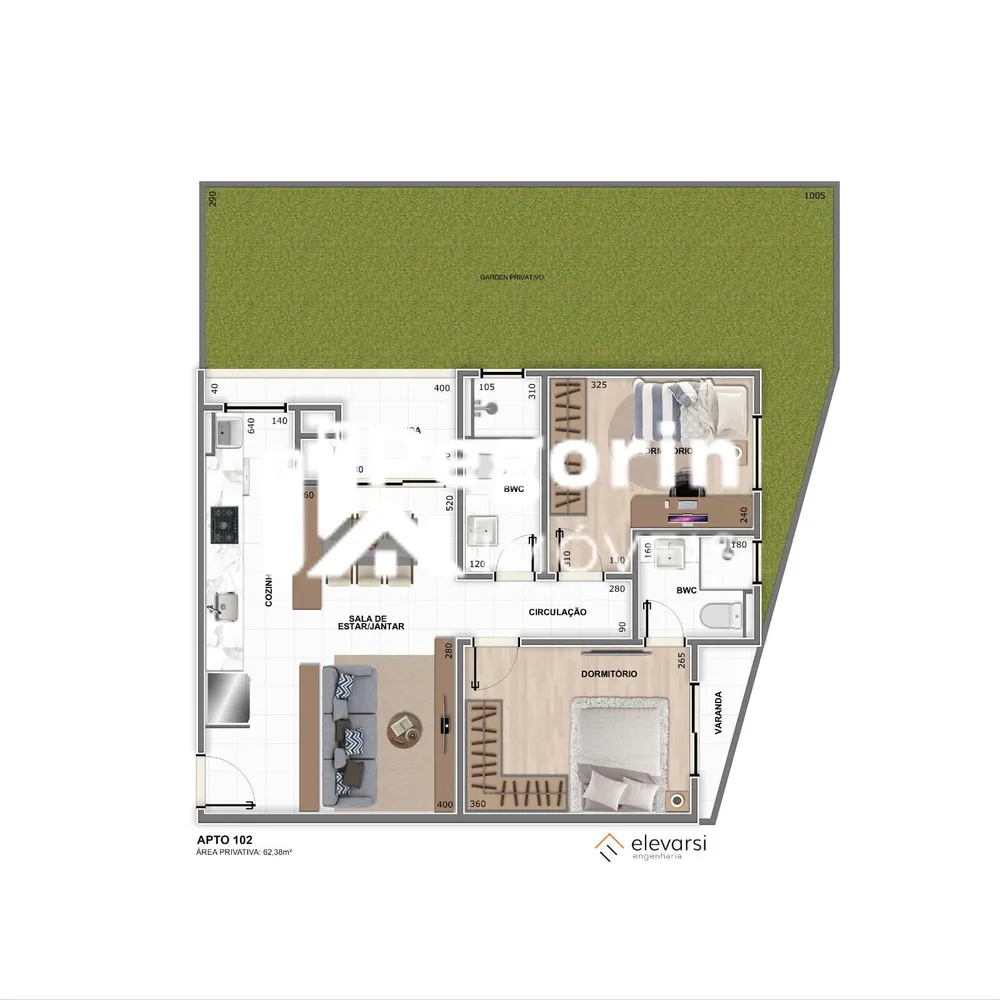 Apartamento, 2 quartos, 97 m² - Foto 7