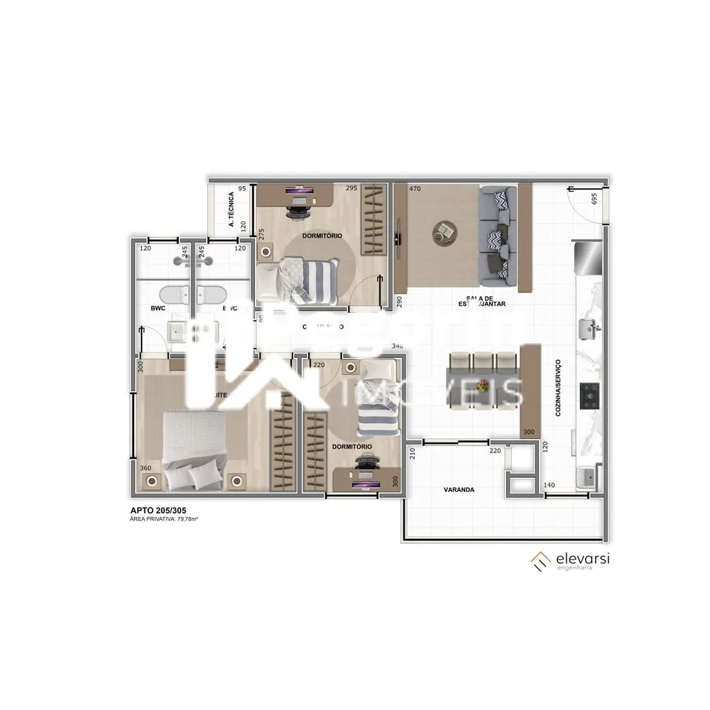 Apartamento, 2 quartos, 97 m² - Foto 12