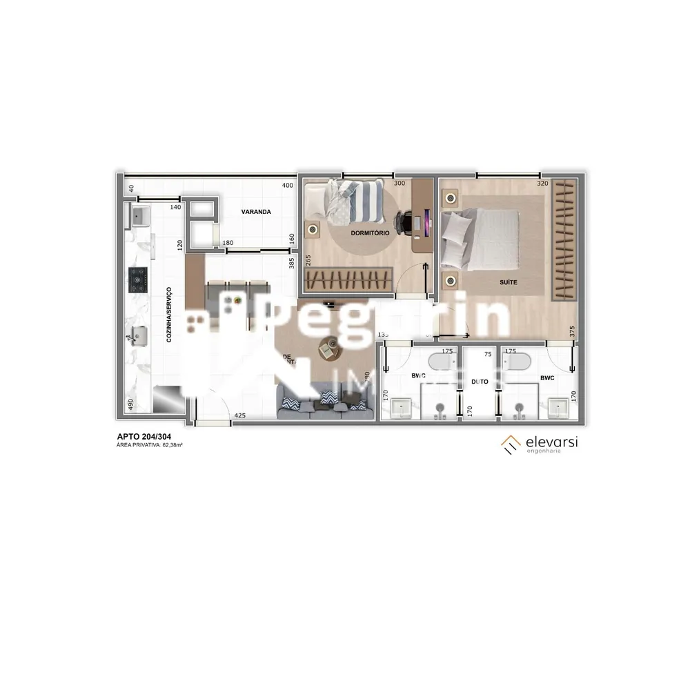 Apartamento, 3 quartos, 73 m² - Foto 7
