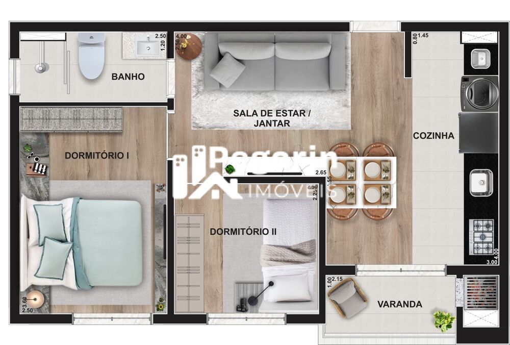 Apartamento à venda com 2 quartos, 48m² - Foto 10