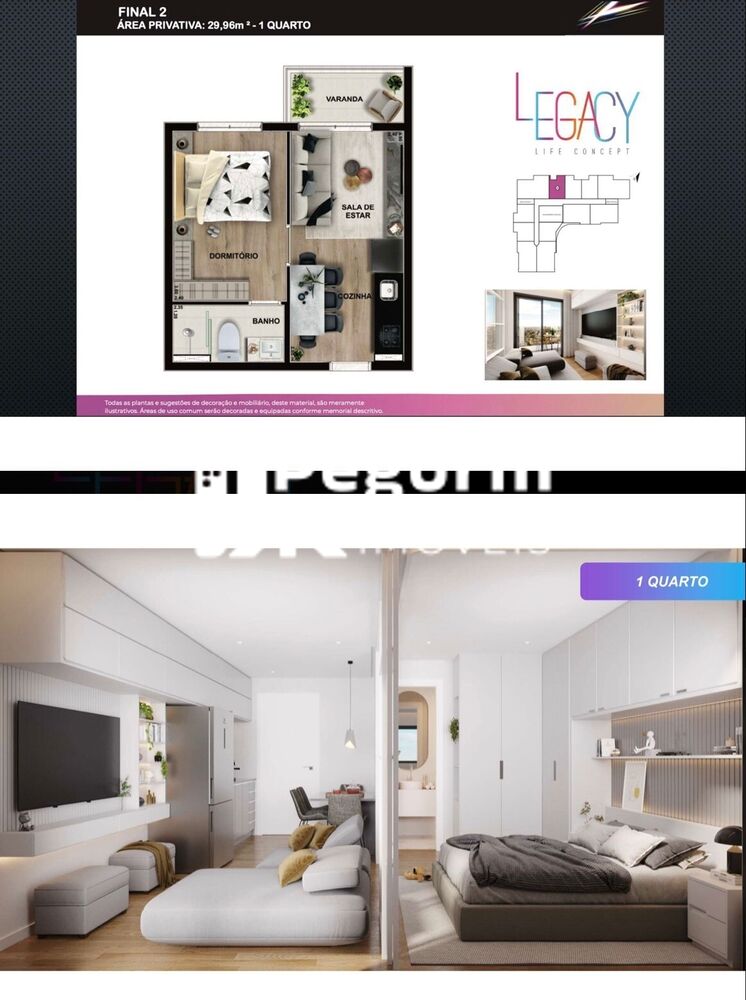 Apartamento à venda com 2 quartos, 48m² - Foto 5