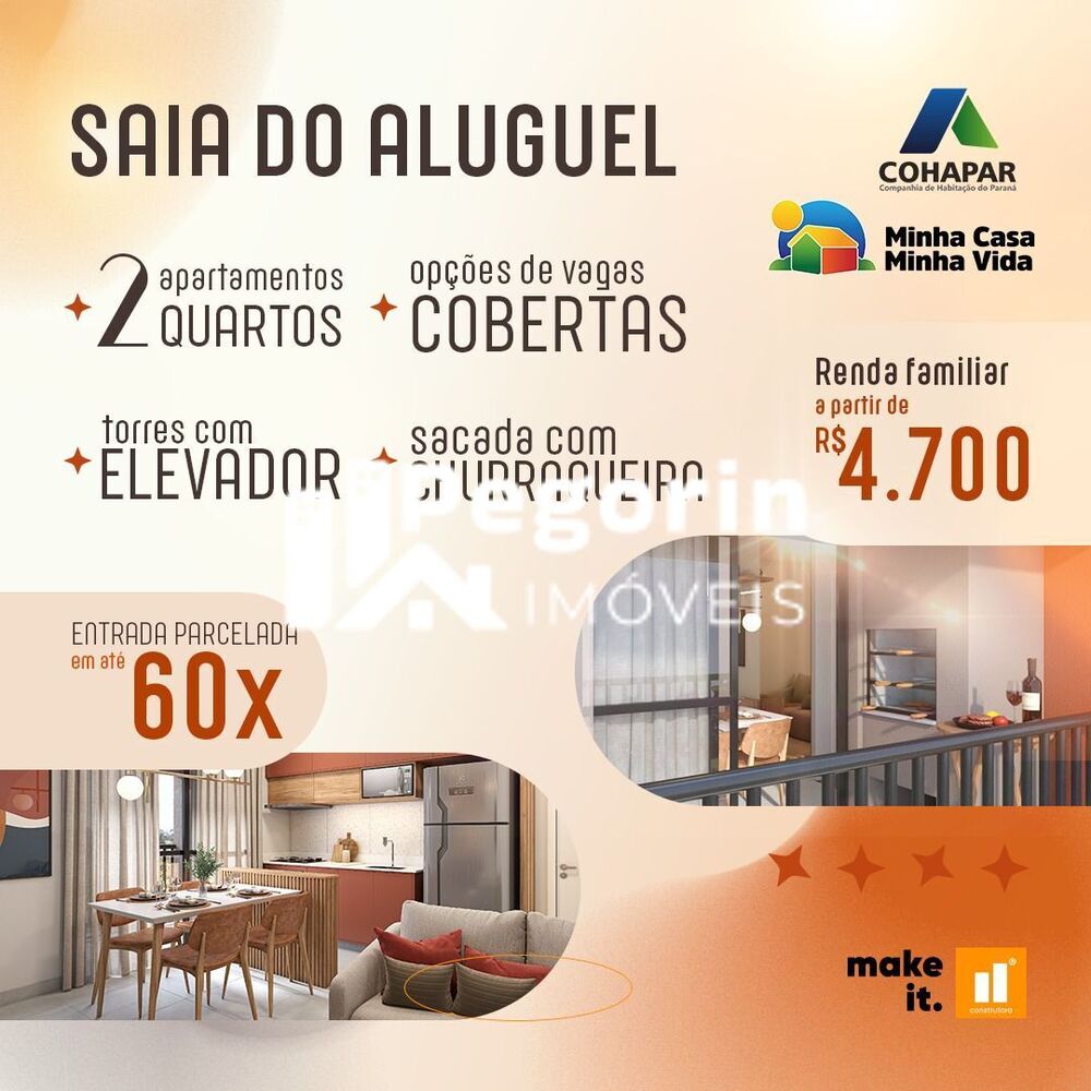 Apartamento, 2 quartos, 44 m² - Foto 3