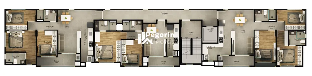 Apartamento, 2 quartos, 62 m² - Foto 12