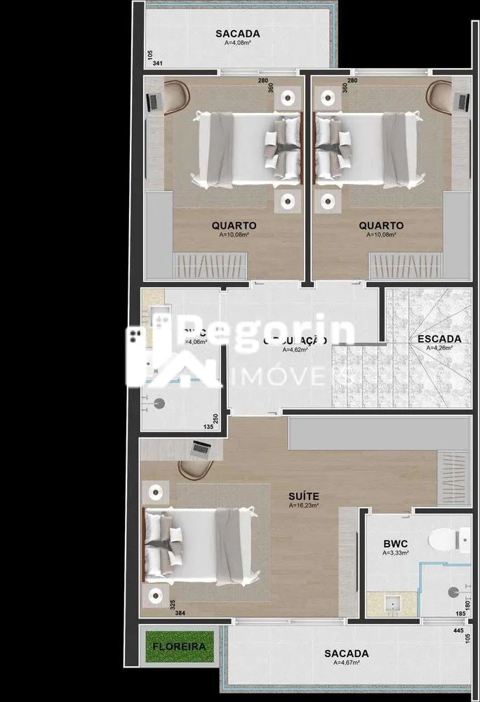 Sobrado, 169 m² - Foto 10