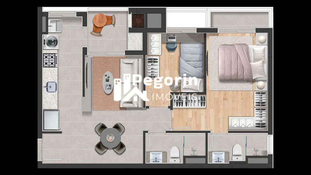 Apartamento, 2 quartos, 61 m² - Foto 5