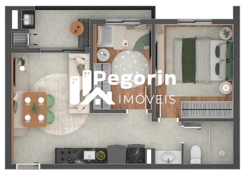 Apartamento, 2 quartos, 58 m² - Foto 12