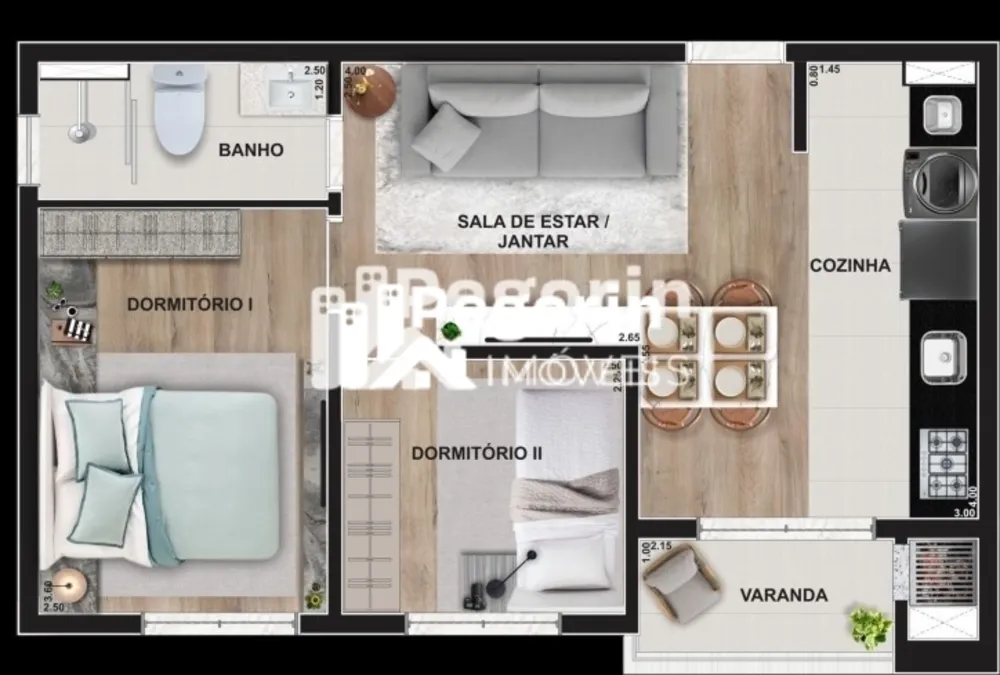 Apartamento, 2 quartos, 48 m² - Foto 6