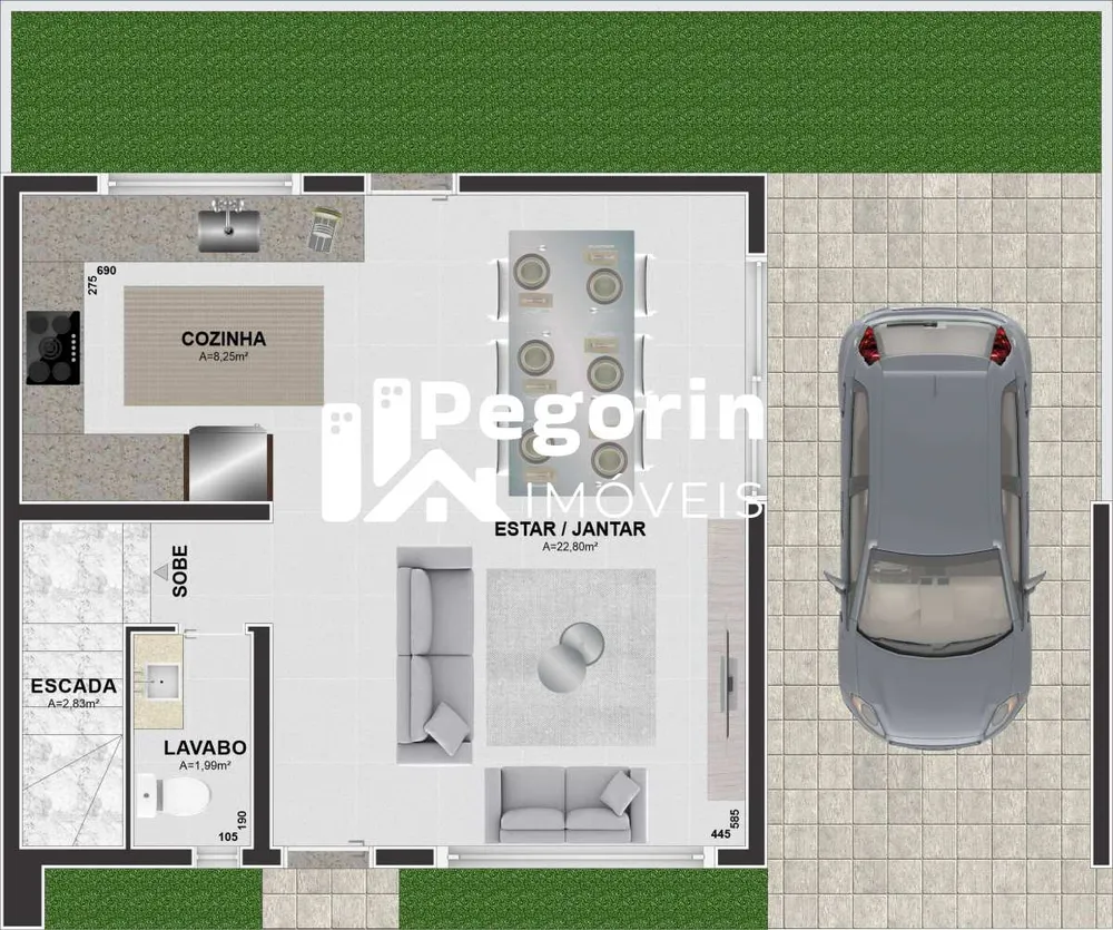Sobrado, 3 quartos, 120 m² - Foto 6