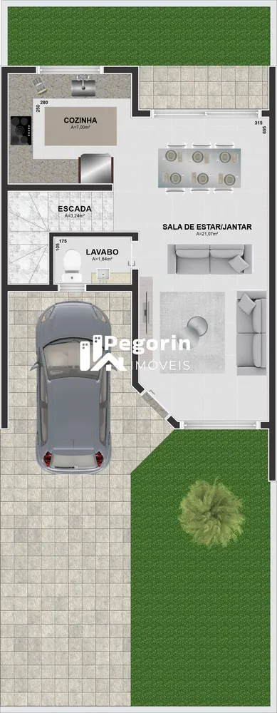 Sobrado, 3 quartos, 119 m² - Foto 12