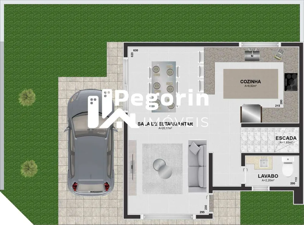 Sobrado, 3 quartos, 119 m² - Foto 9