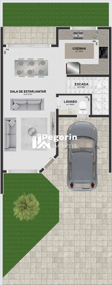 Sobrado, 3 quartos, 119 m² - Foto 10