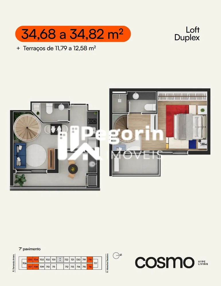Apartamento, 2 quartos, 56 m² - Foto 9