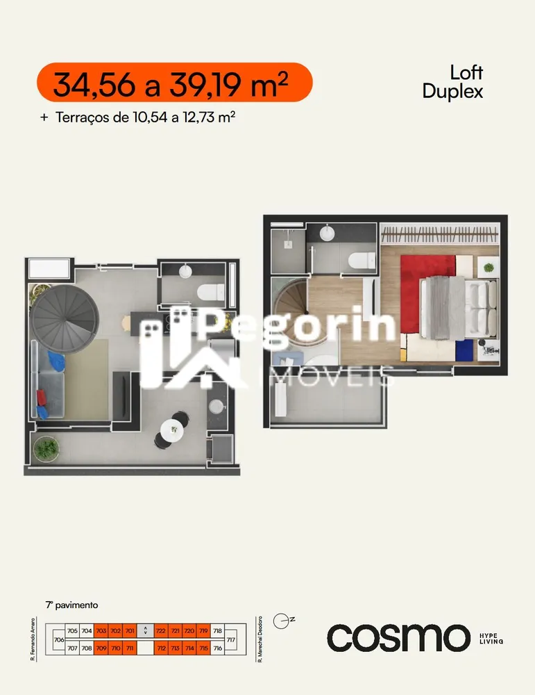Apartamento, 2 quartos, 56 m² - Foto 8
