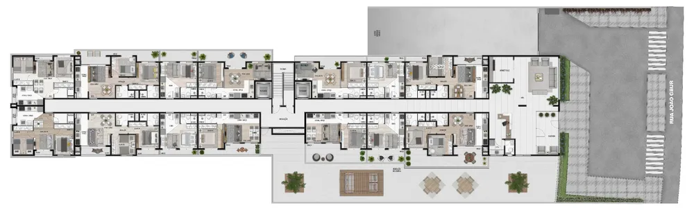 Apartamento, 3 quartos, 58 m² - Foto 9