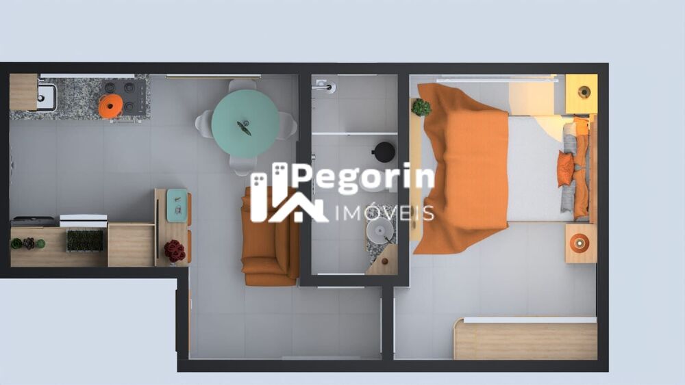 Apartamento à venda com 1 quarto, 26m² - Foto 8