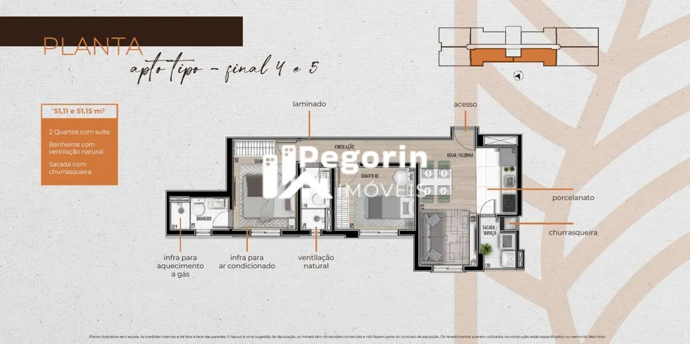 Apartamento, 3 quartos, 66 m² - Foto 12