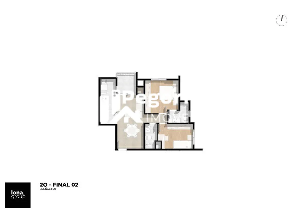 Apartamento, 2 quartos, 65 m² - Foto 6