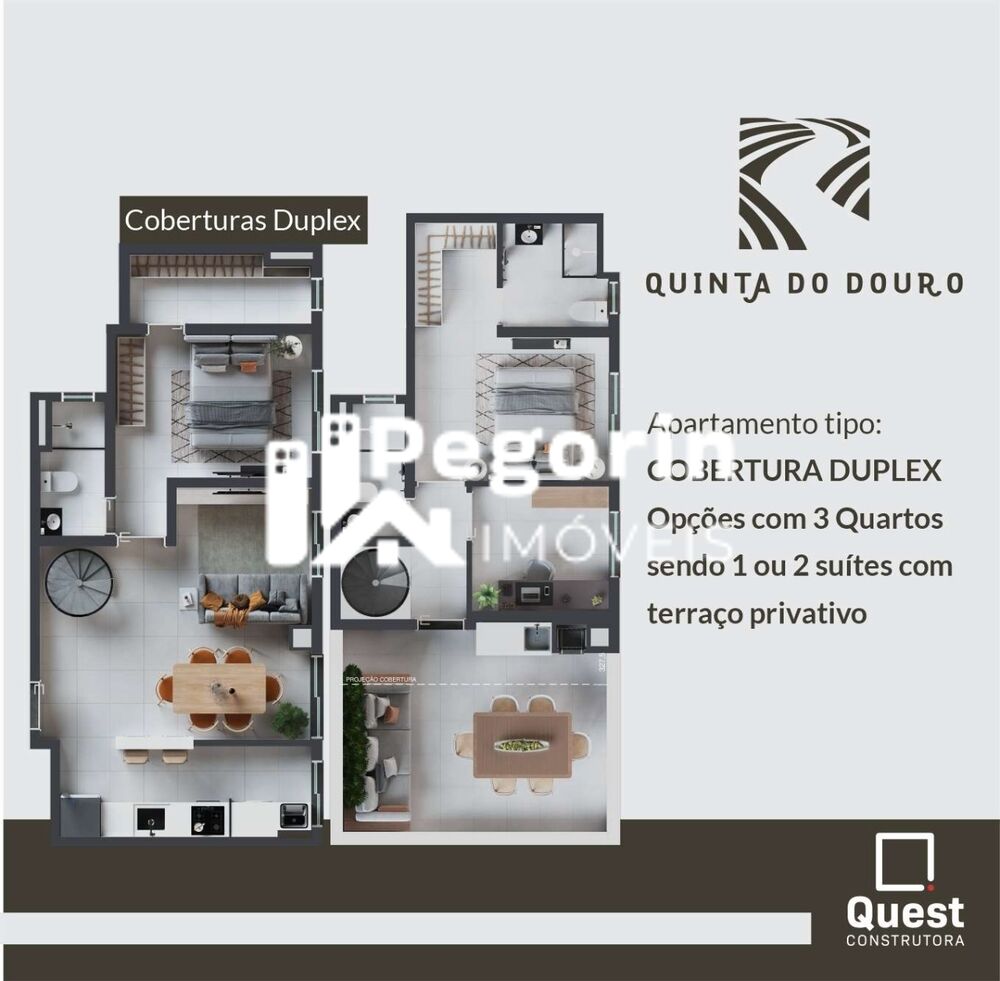 Cobertura, 3 quartos, 73 m² - Foto 5