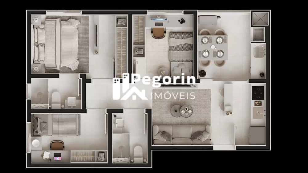 Apartamento, 3 quartos, 56 m² - Foto 28