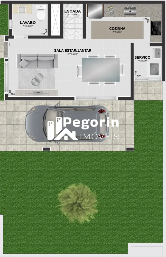 Sobrado, 3 quartos, 114 m² - Foto 8