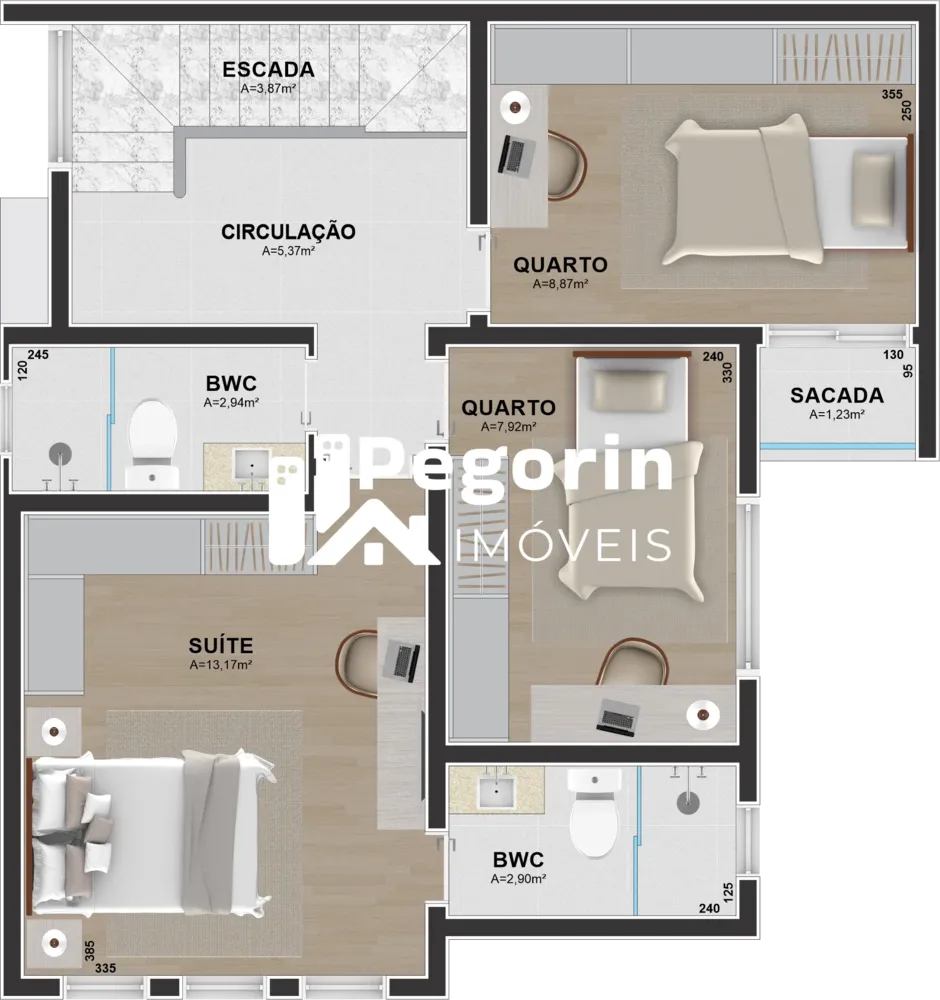 Sobrado, 3 quartos, 114 m² - Foto 6