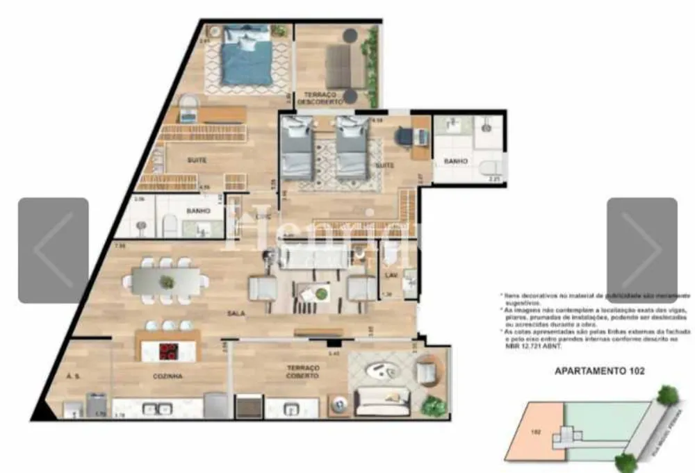 Apartamento, 2 quartos, 97 m² - Foto 6