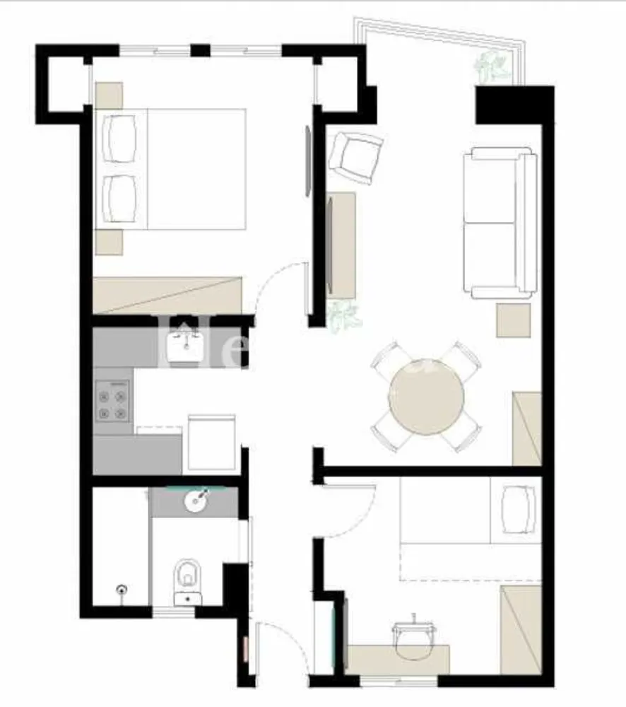 Apartamento, 2 quartos, 54 m² - Foto 22