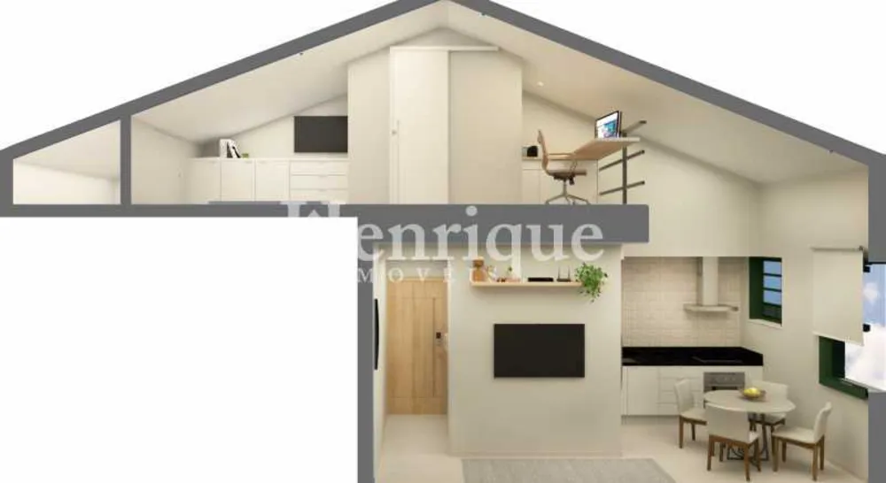 Apartamento, 65 m² - Foto 4