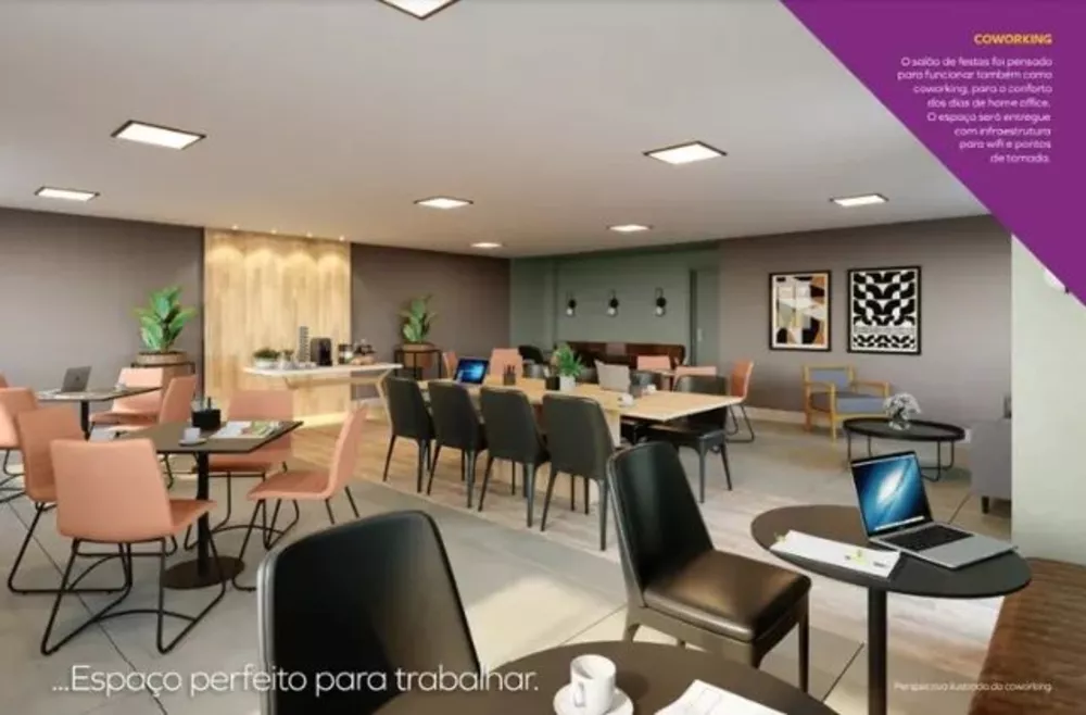 Apartamento à venda com 2 quartos, 34m² - Foto 2