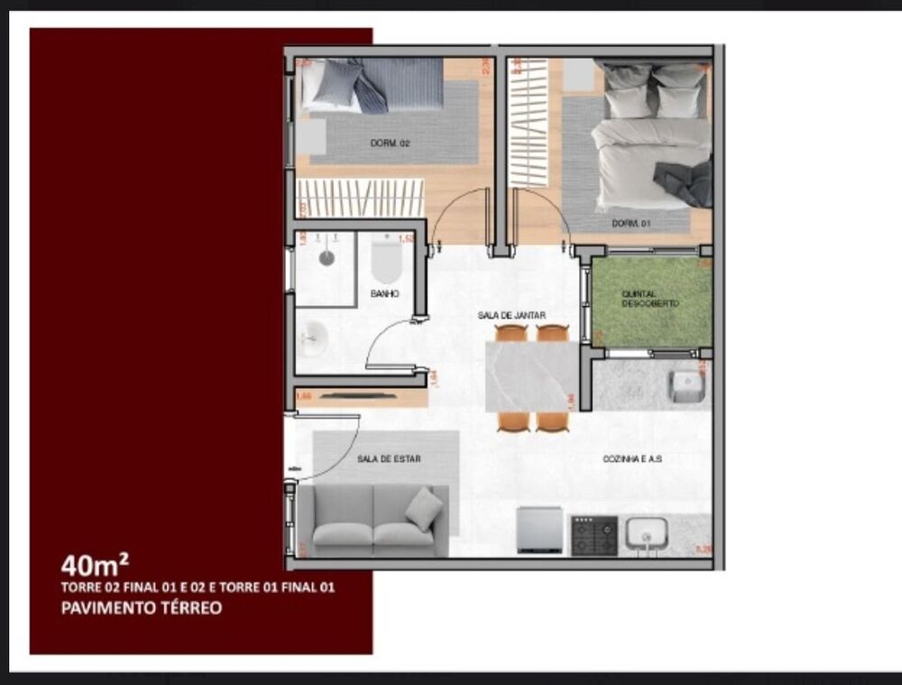 Apartamento, 1 quarto - Foto 5