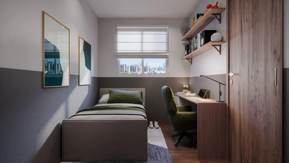Apartamento, 1 quarto, 39 m² - Foto 3