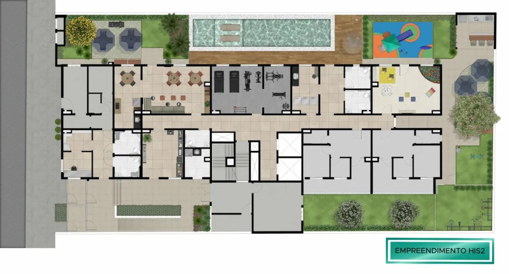 Apartamento, 2 quartos, 28 m² - Foto 3
