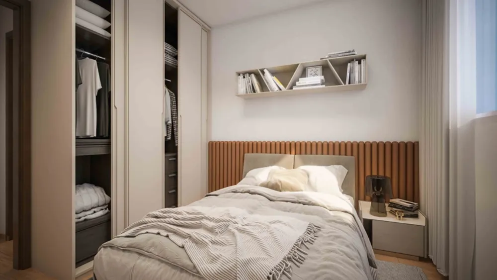 Apartamento, 2 quartos, 44 m² - Foto 1