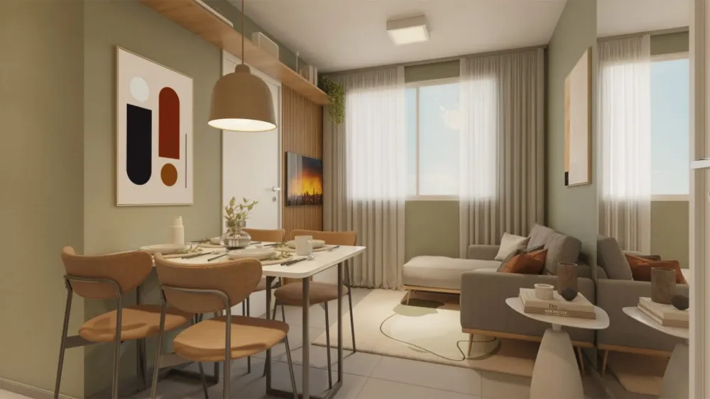 Apartamento, 2 quartos, 32 m² - Foto 2