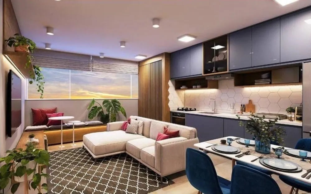 Apartamento, 2 quartos, 52 m² - Foto 2