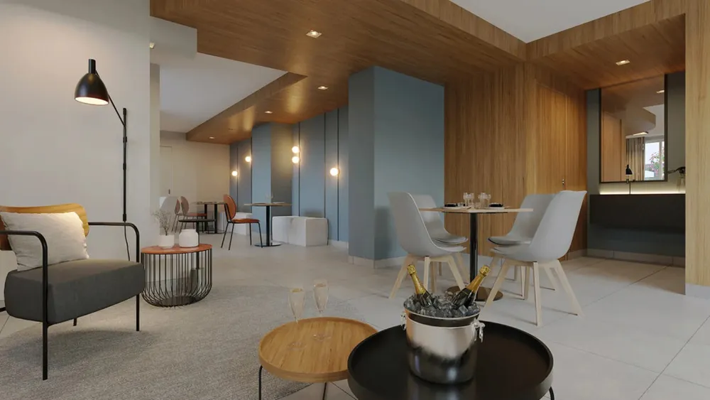 Apartamento, 2 quartos, 44 m² - Foto 2
