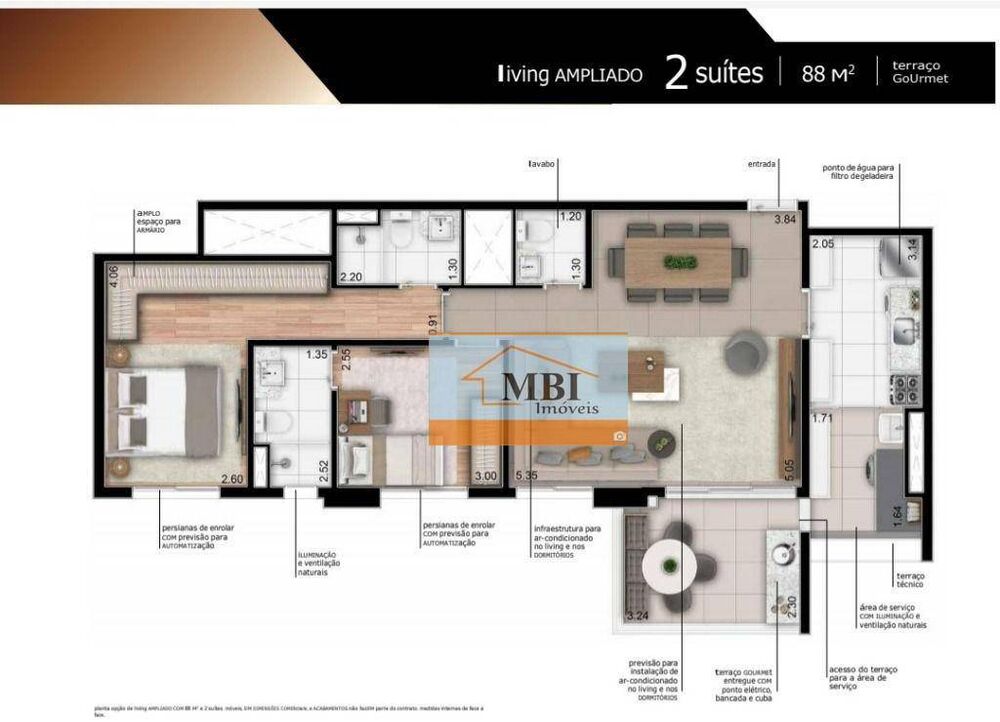 Apartamento, 3 quartos, 115 m² - Foto 8